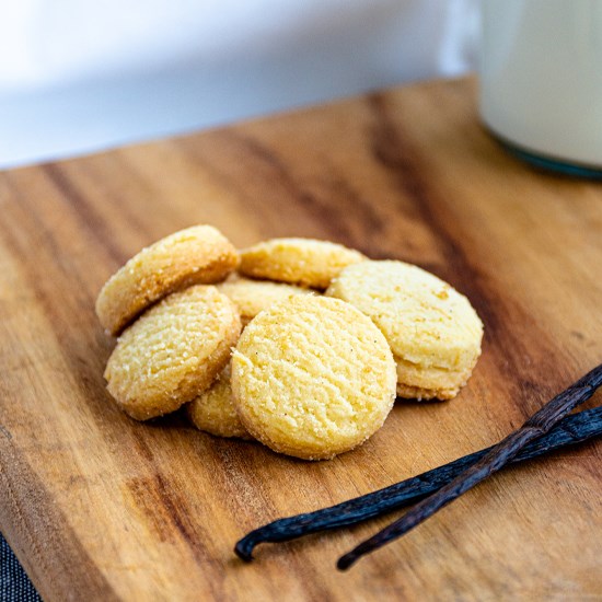 Bite Sized | French Vanilla Shortbread Biscuits 4kg